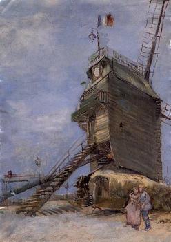 Vincent Van Gogh : Le Moulin de la Galette IX